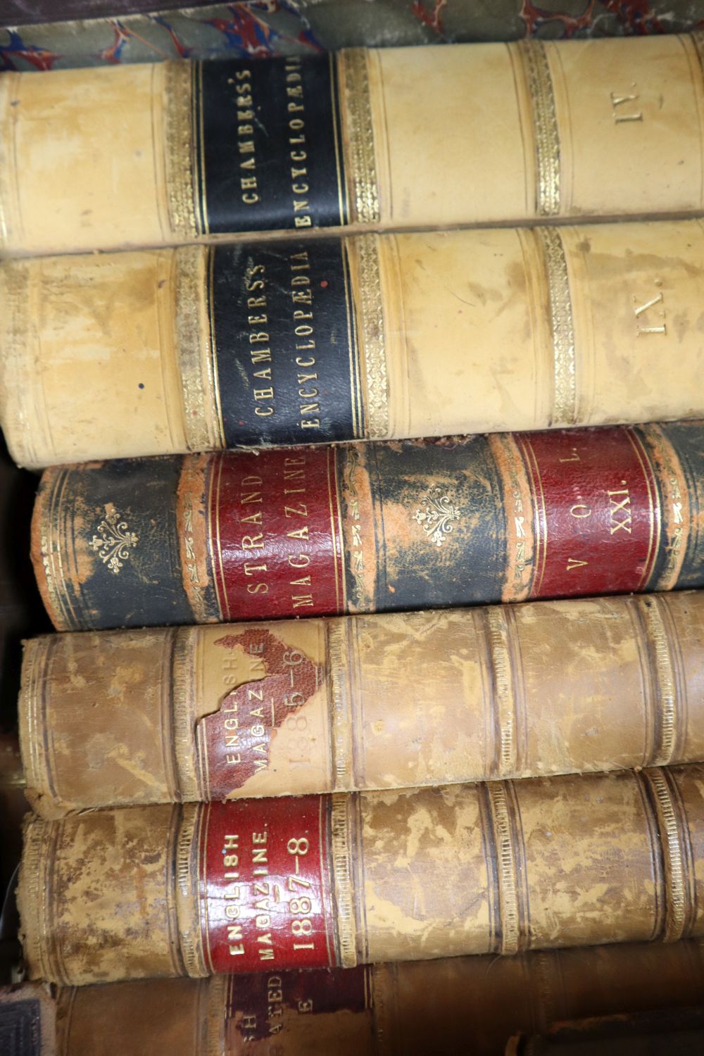 Miscellaneous 19th century bindings,
